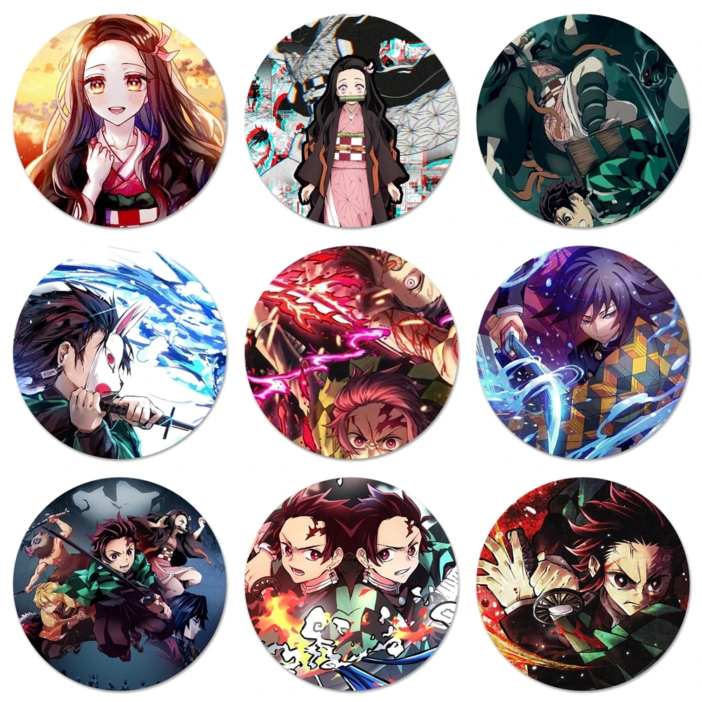 

Новое поступление, магнитный Открыватель для бутылок для холодильника, рассекающий демонов, Kimetsu no Yaiba, для пива, колы Sue, открывалка для буты...