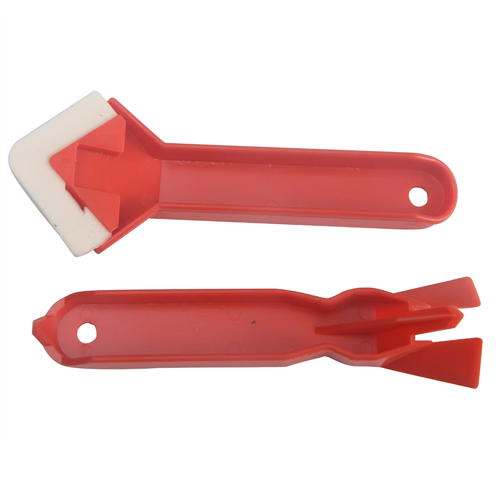 

2pcs/set Glass Cement Scraper Sealant Scraper Cement Removal Caulk Tool Grout Remover Spatula Plastic Spreader Hand Tool Kit