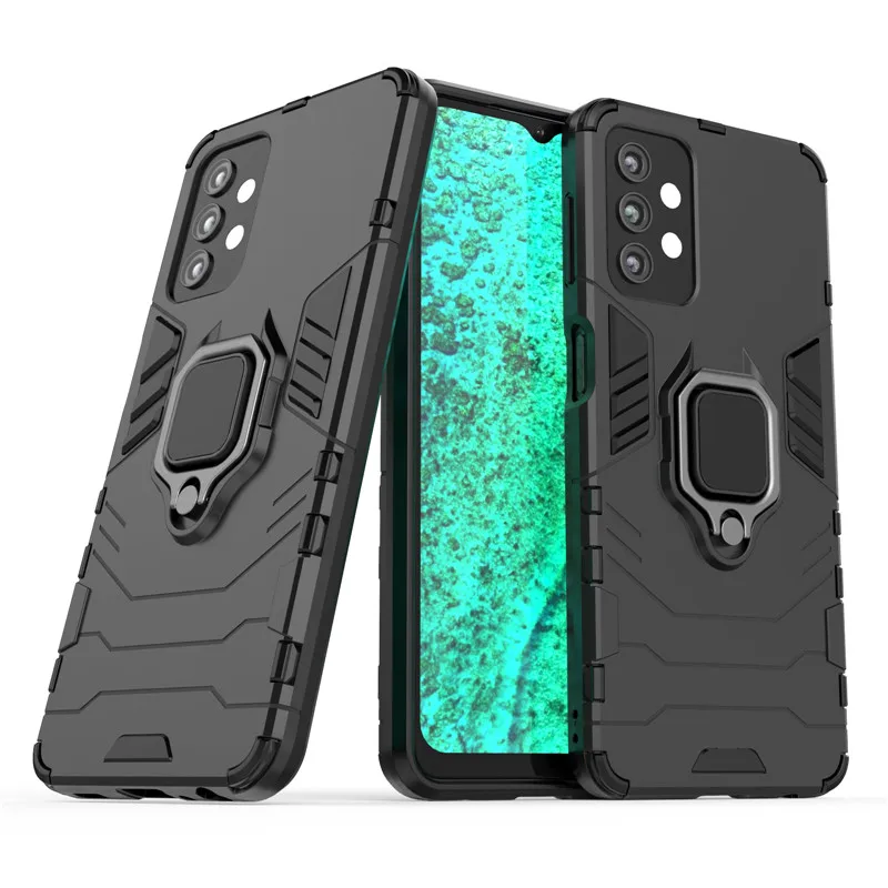 Ring Holder Case For Samsung Galaxy A32 Case A12 A42 5G A7 A8 Plus 2018 Cover Armor Phone Bumper For Samsung Galaxy A32 5G Funda