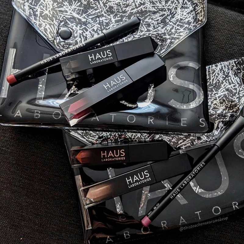 Beauty by Lady Gaga мерцающий блеск для губ Ограниченная серия Рождественский эксклюзивный LE RIOT блеск для губ HAUS LABORATORIES праздничный набор