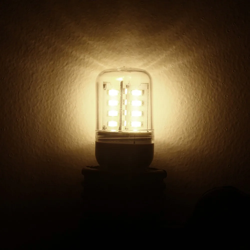 3pcs E27 3.5W 5630 SMD 32 LEDs Energy Saving Corn Light Lamp Bulb 360 Degree Warm White 200-230V Drop shipping