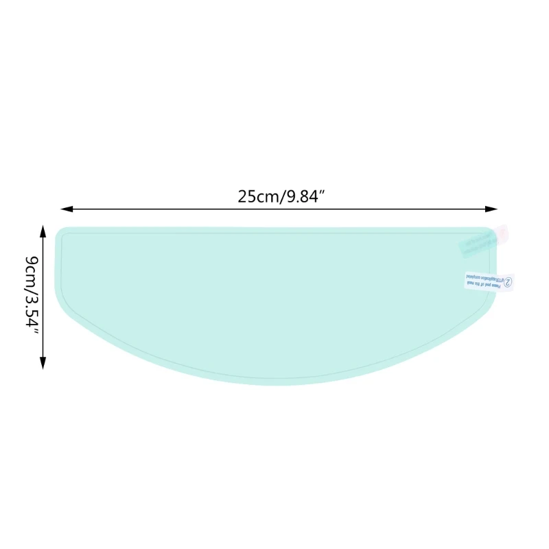

Motorcycle Helmet Anti-Fog Lens Clear Patch Film Universal for K3 K4 AX8 MT Full Half Face Off-road Helmets