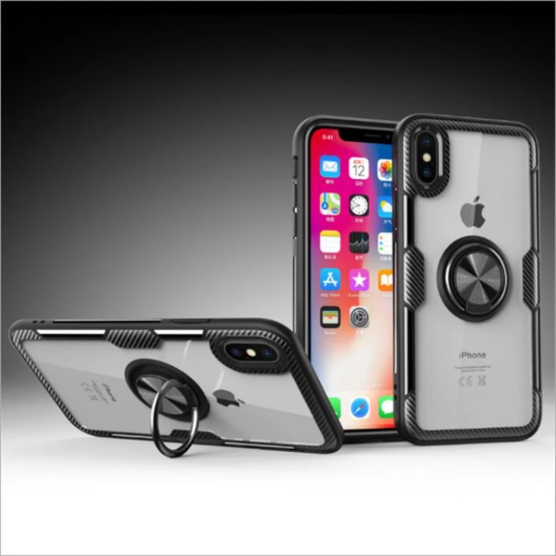 Чехол с магнитным держателем для iphone 11 Pro XS Max XR X 10 силиконовые чехлы 6 s 7 8 plus 11pro max |