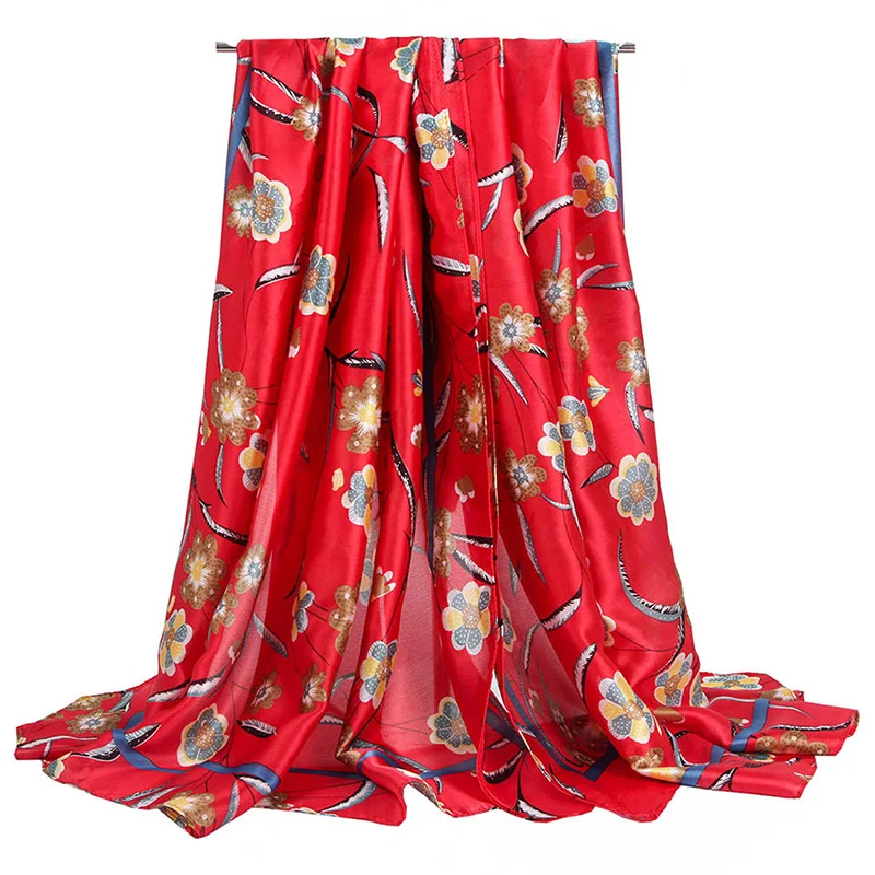 

2021 Women Autumn Keep Warm Cotton Linen Wrap National Floral Grass Print Scarf Lady Soft Elegant Shawls Female Echarpe 180x90cm