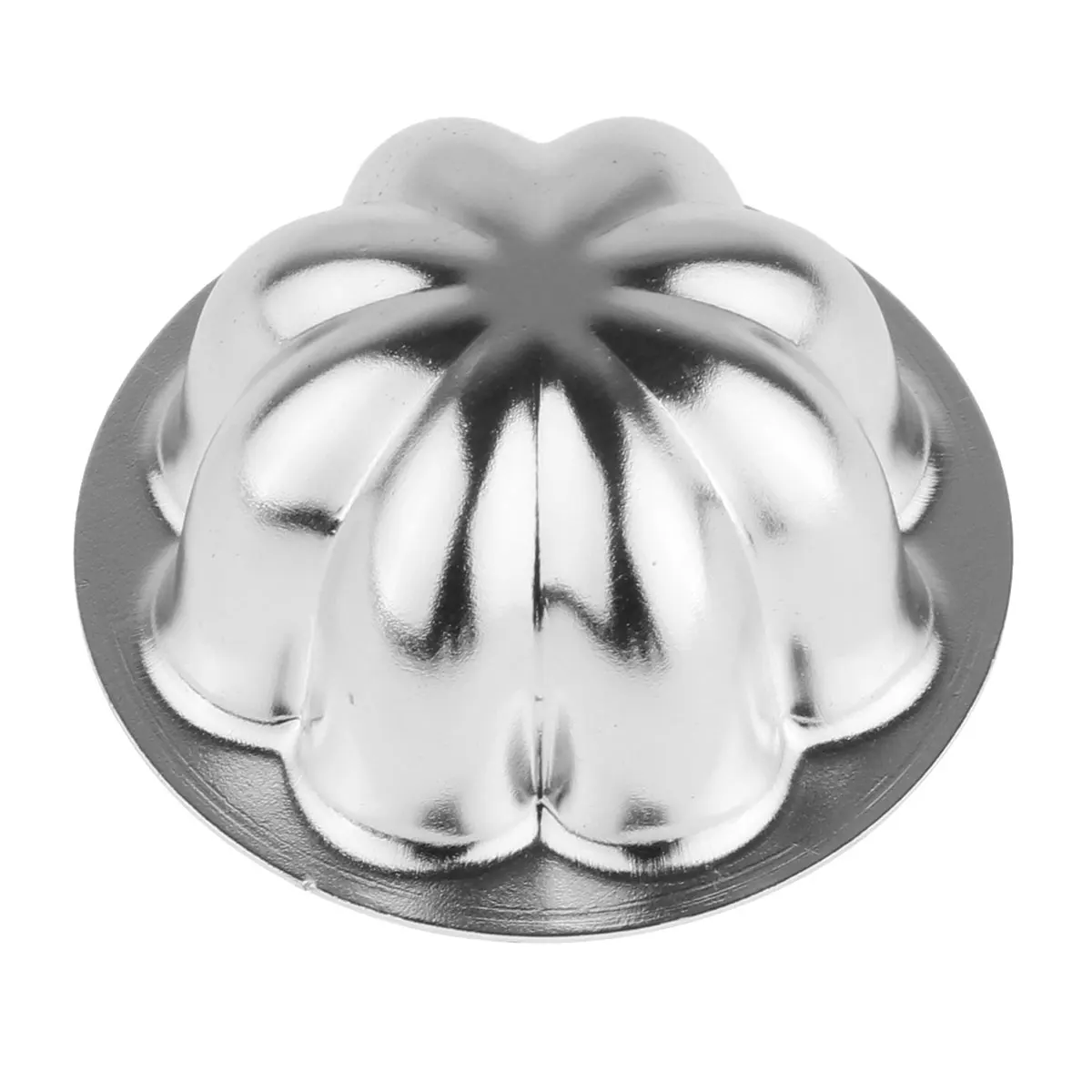 

5Pcs Aluminum Alloy Cakes Molds Flower Shaped Bakeware Cupcakes Pans Non Stick Tartlets Egg Tart Cups DIY Cake Baking Cup Molds