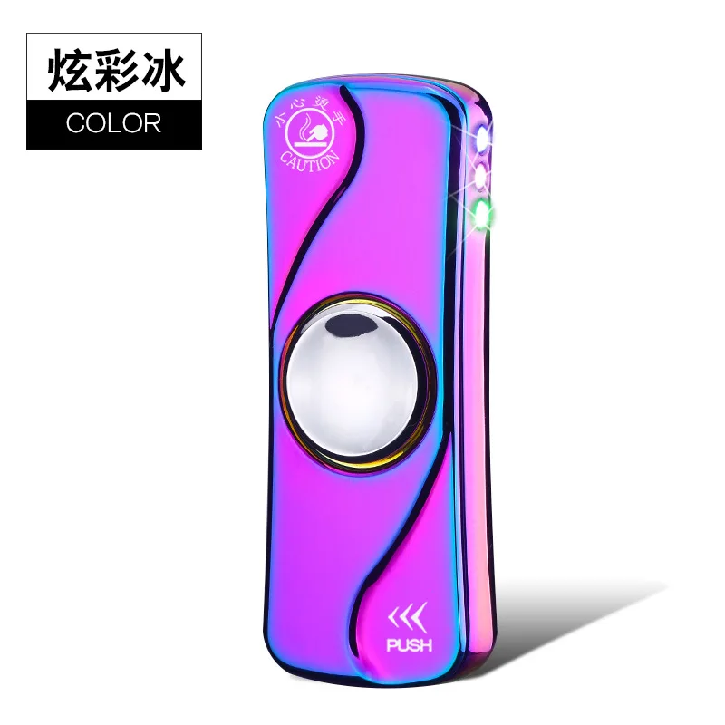 Пальчиковый гироскоп Зажигалка боковая красочная светлая креативная