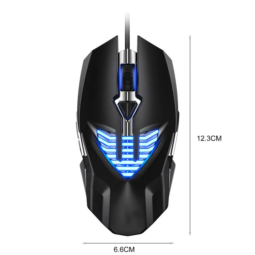 

G4 wired mouse luminous high sensitivity 6-key macro programming game mechanical mouse ergonomic design game mouse