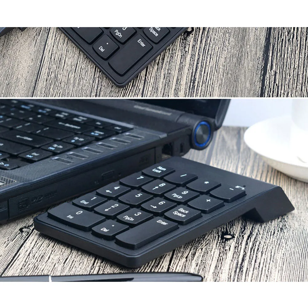 Клавиатура компьютер ABS Мини USB цифровая клавиатура 18 клавиш 2,4G беспроводной ноутбук Настольный внешний цифровой Numpad простота в эксплуатации