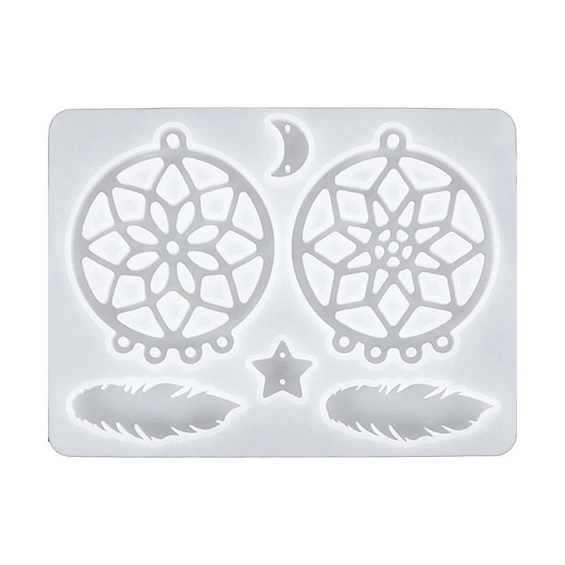 

Dream Catcher Mold DIY Epoxy Resin Silicone Mold Pendant Wall Decoration Mould Dropshipping
