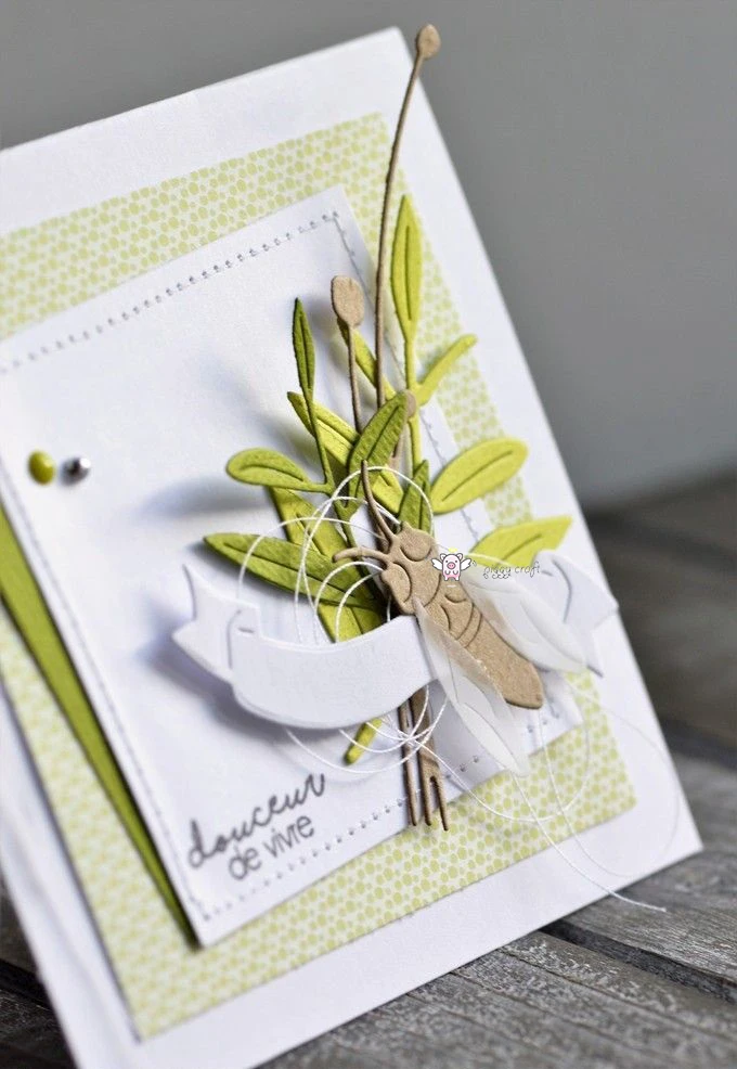 Mmao ремесла металлические стальные Вырубные штампы новые листья декоративный