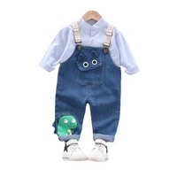 spring children cartoon clothes baby boy cotton shirt pants 2pcssets autumn kid toddler clothing infant girls casual sportswear