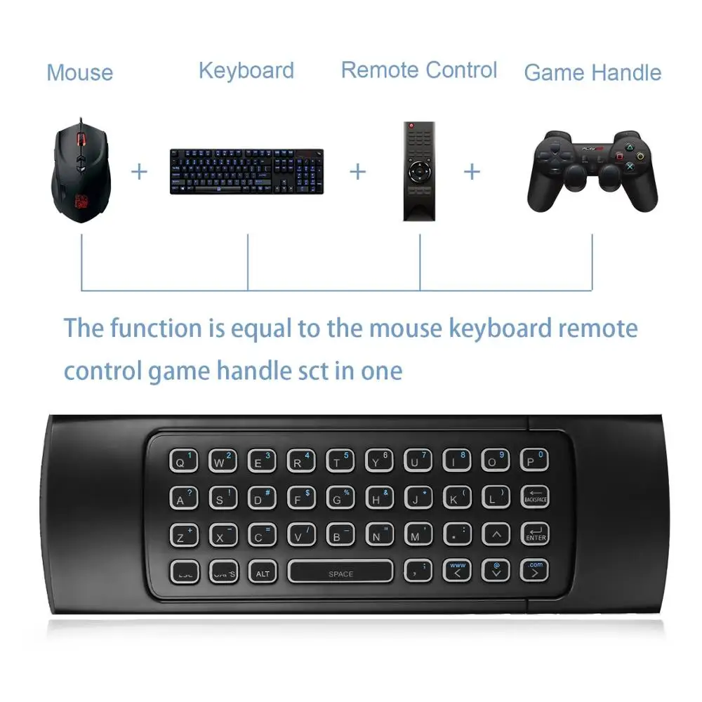 MX3 L 7 Air Mouse T3 Smart Voice Remote Control 2 4G Беспроводная клавиатура для X96 mini KM9 A95X H96 MAX Android TV