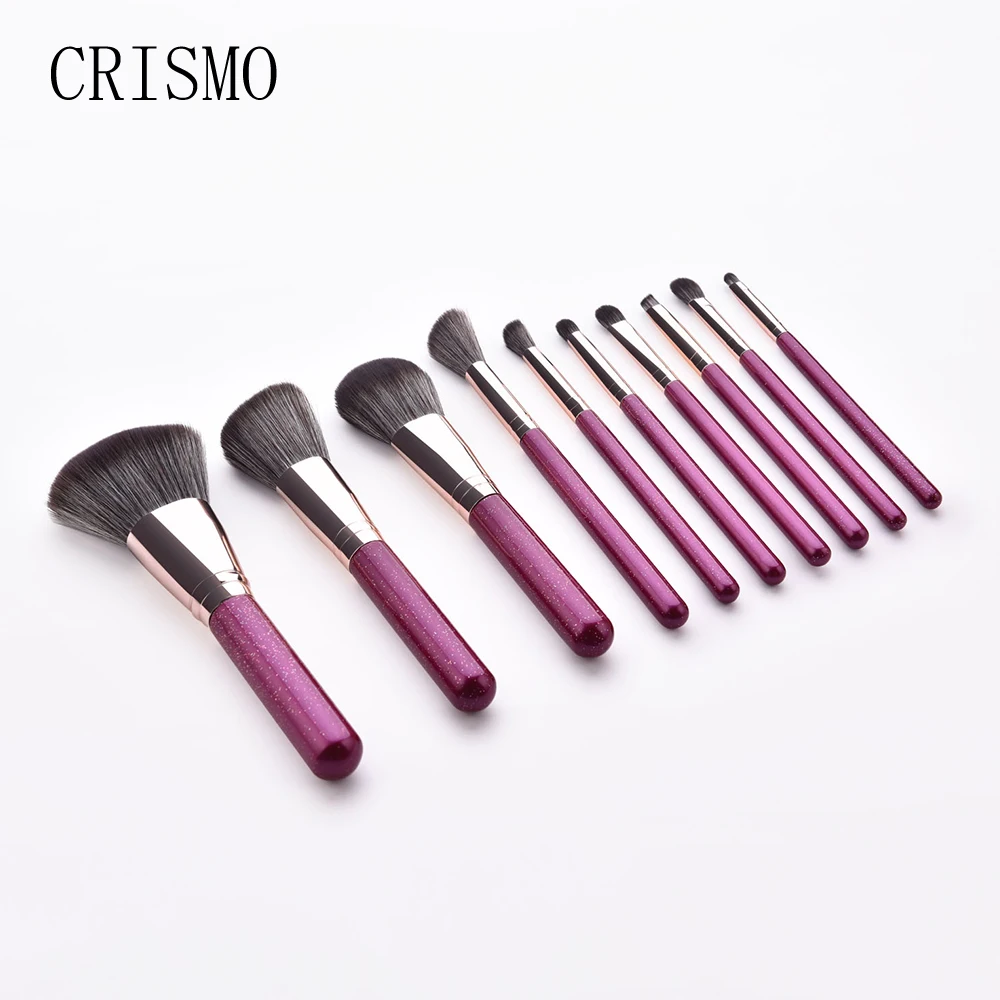 CRISMO 10 шт. кисти для макияжа основа контур Выделите синтетические волосы