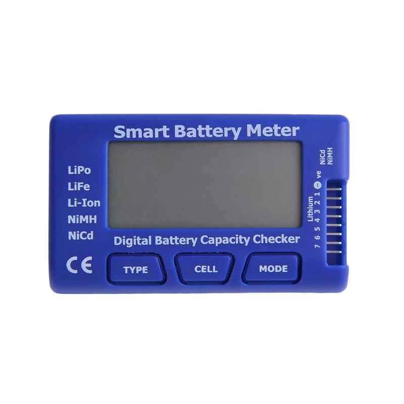 Цифровой тестер заряда батареи контроллер устройства проверки ЖК-дисплея для LiPo