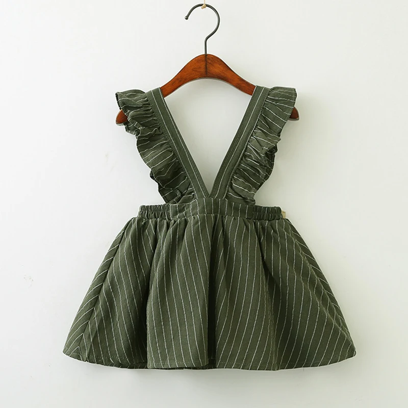 Детское летнее платье без рукавов с оборками | Детская одежда и обувь