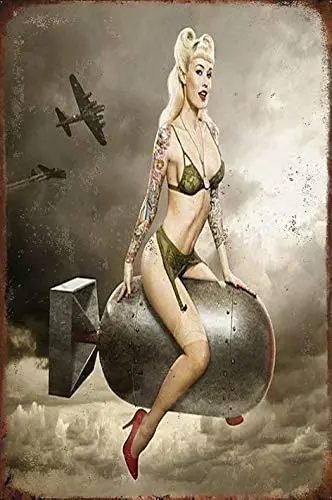 

Красивый постер для девушек из военно-воздушных сил США, военный знак, подарок фанату в стиле милитари, украшение для дома, бара, паба