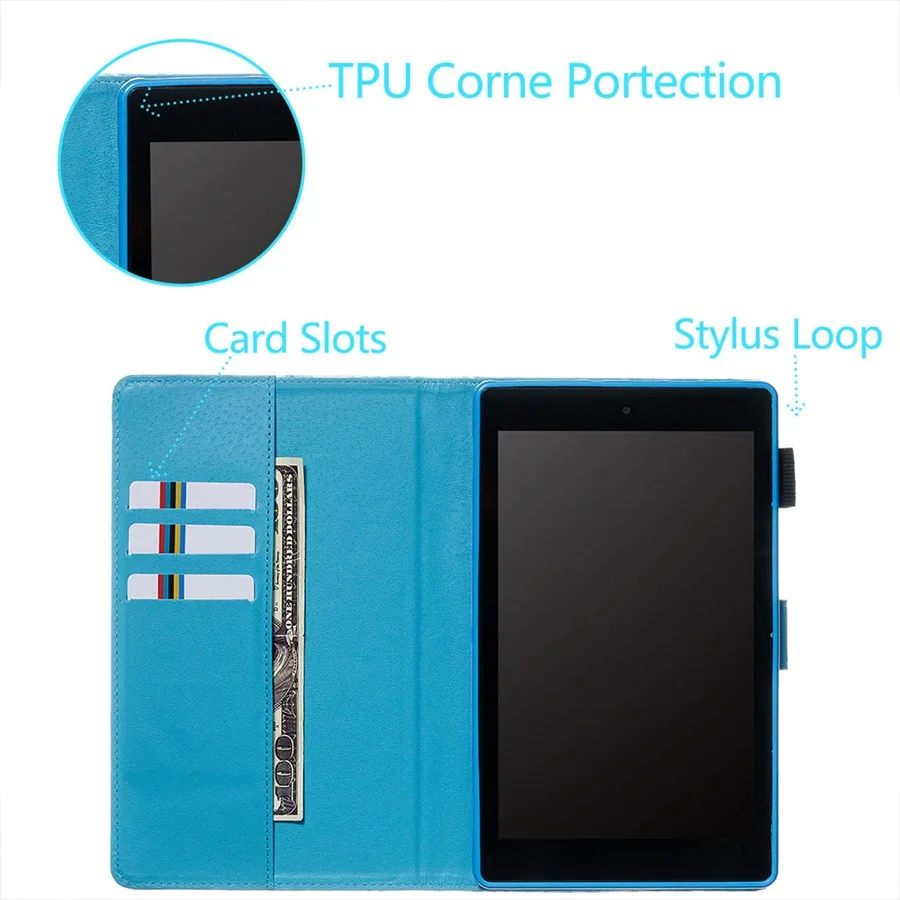 

3D Kindle Fire HD 8 8,0 2017 - Amazon HD 8 2016 2015 + FilmPen