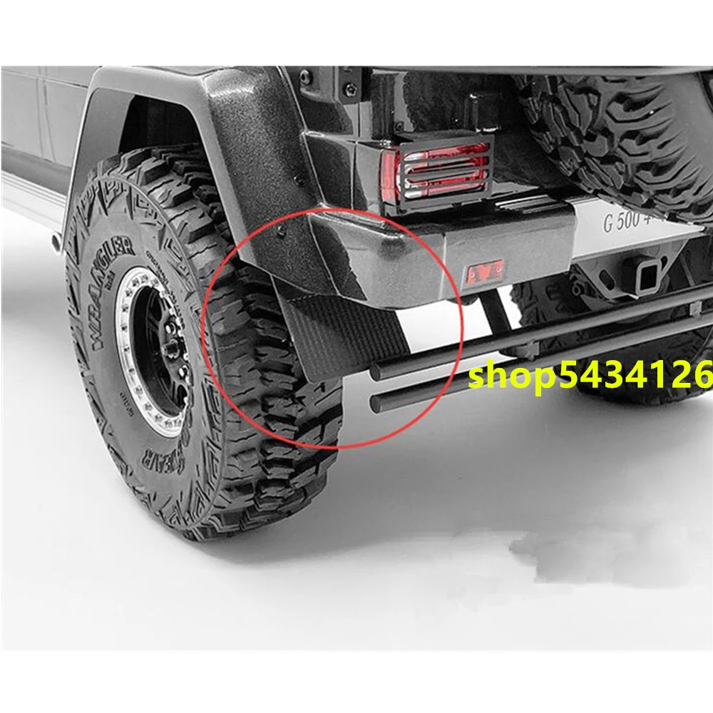 

Plastic Mud Guard Rc Crawler Accessories For 1/10 Rc Car Traxxass Trx4 Trx6 G500 G63 4x4 6x6 Remote Control Toys Buggy Part