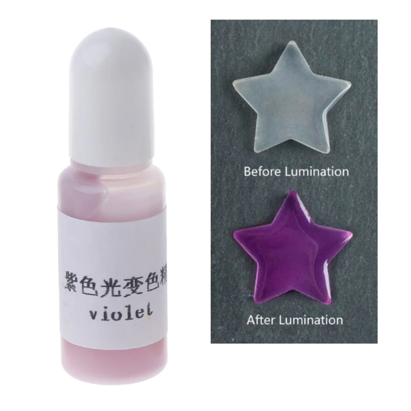 Солнцезащитный фотохромный жидкий пигмент из эпоксидной смолы изменение цвета