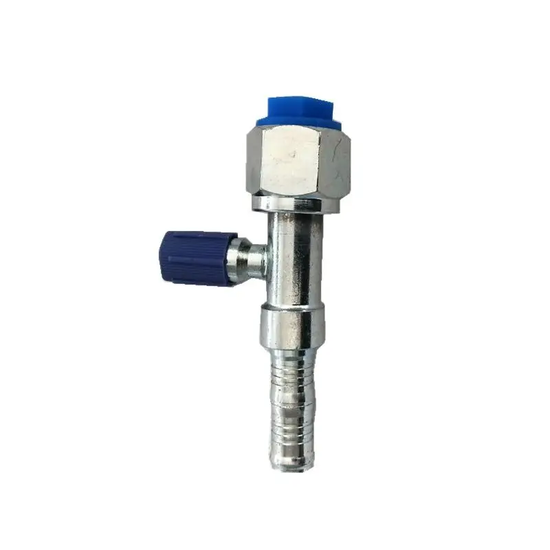 

Steel Straight-Female O-Ring Pipe Fitting With High Pressure Service Port 16MM R134 #6-6