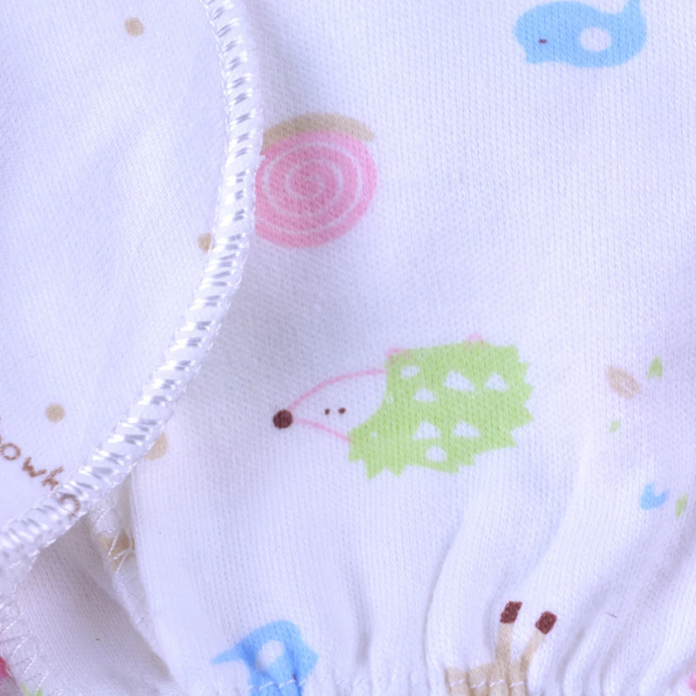 

3pairs Soft Infant Handwear Portable Accessories Protection Breathable Newborn Anti Scratching Comfortable Baby Gloves