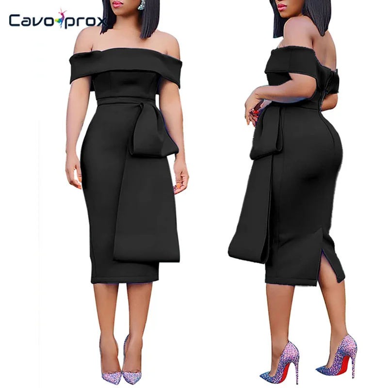 Женское платье с открытыми плечами элегантное облегающее вечернее уличная