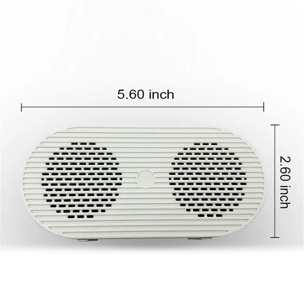 LED Alarm Clock With FM Radio Wireless Bluetooth Speaker Mirror Display Support AUX-in/ TF Card/ Flash Drive Home Music Player |