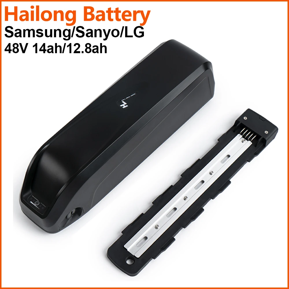 

Halilong electric Battery 48V 10Ah 12Ah 14Ah With Sanyo/Samsung/LG Li-ion Cell for 1000W 750W 500W 350W Motor