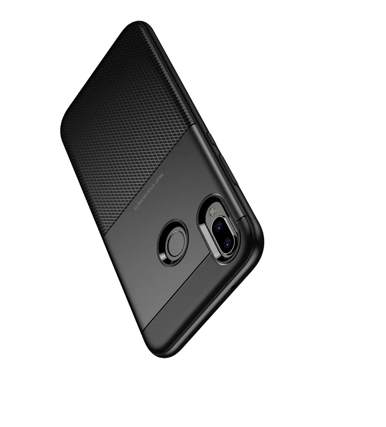 Полный защитный чехол без отпечатков пальцев ударопрочный для Huawei Nova 3e|Бамперы| |