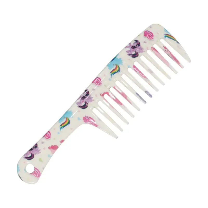 

Расческа для волос с широкими зубцами, Расческа с принтом листьев и цветов, расческа для волос R3MF