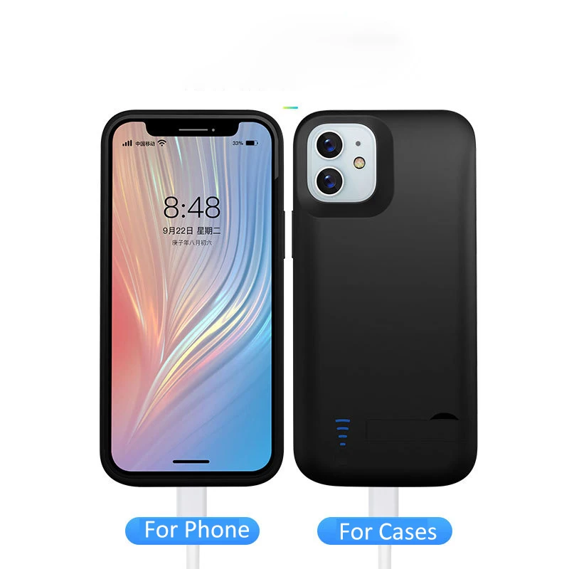 

TPU External Battery Charging Case For iPhone 6 6s 7 8 X XR XS Max Battery Charger Case For iPhone 11 11Pro Max 12 Pro Max Mini
