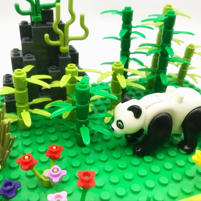 Конструктор MOC детский Лесное море игрушка для обучения классический кирпич