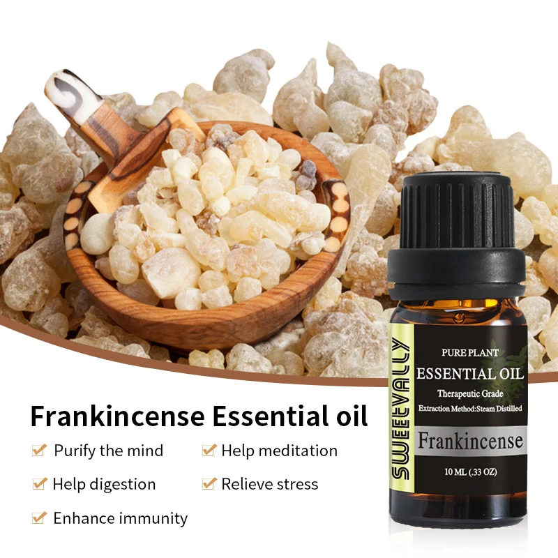 10 мл эфирные масла Frankincense для ароматерапии диффузоры чистые снимают стресс