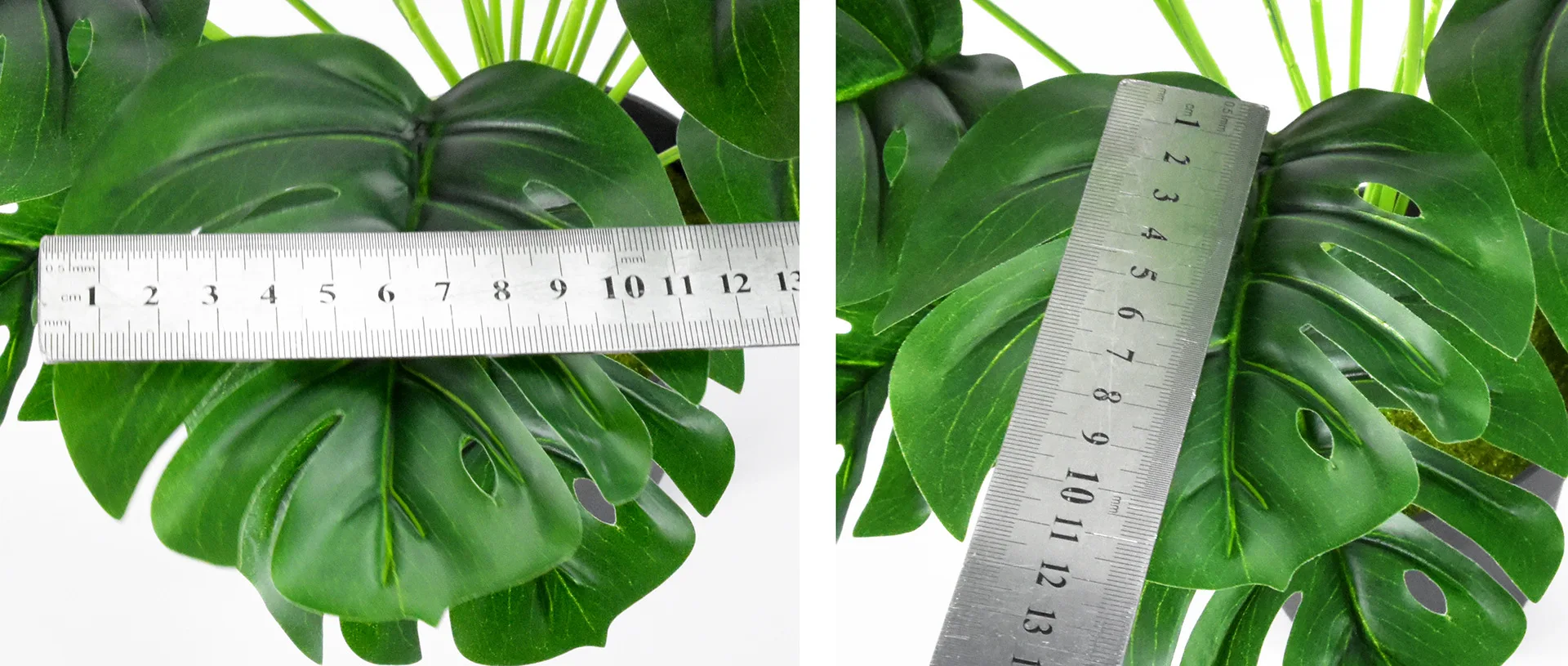 

55CM18 Bonsai Tree Forked Turtle Leaf Artificial Plants Bonsai Jardin Plante Artificielle Decoration Wedding Decoration