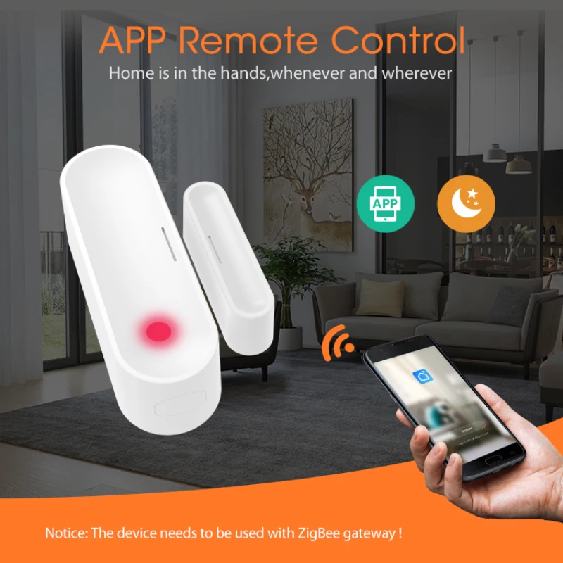 

Датчик двери/окна Tuya smartlife с поддержкой Wi-Fi