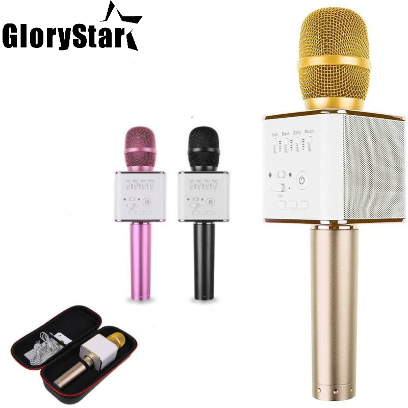 Bluetooth-микрофон Q9 караоке KTV беспроводной портативный микрофон для iPhone/Samsung WT-550 |