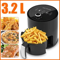 3 2l smart air fryer without oil home cooking deep fryer 360 degree baking electric air fryer oven cake french fries cooker 220v