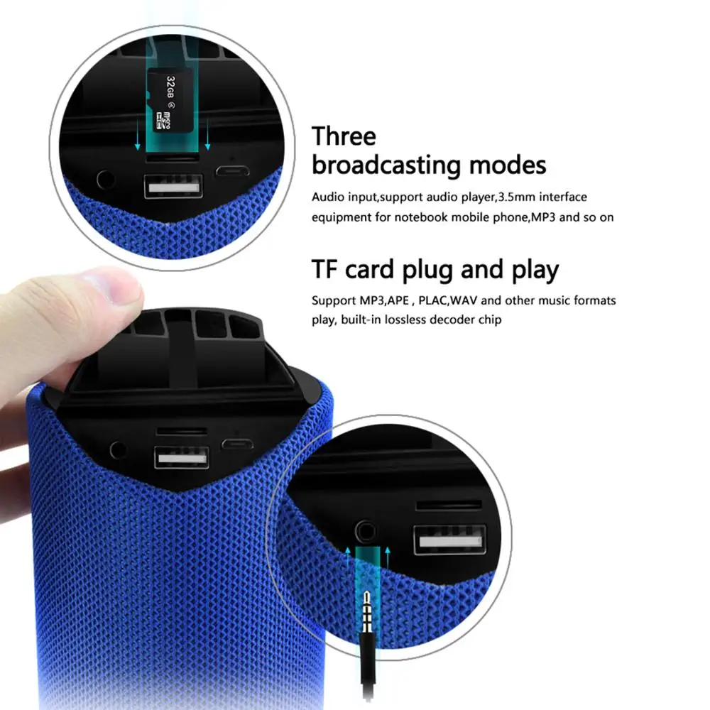 Bluetooth-динамик портативный уличный громкий динамик беспроводной мини-музыкальный