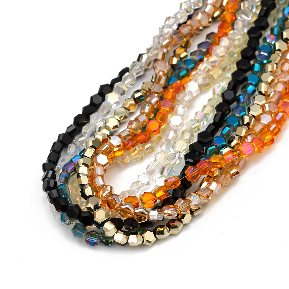 Бисер MEIBEADS 50 шт./лот Граненый Овальный многослойный стеклянный бисер подходит