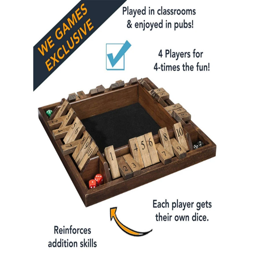 

4 сторонняя 10 номеров закрыть окно Настольная игра комплект для родителя и ребенка, игрушки кости вечерние игры для взрослых и детей