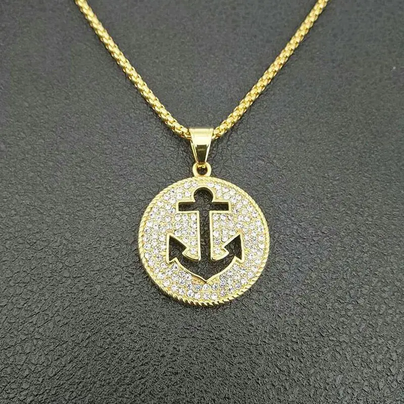 Европейский и американский кулон в стиле хип-хоп рок из нержавеющей стали с