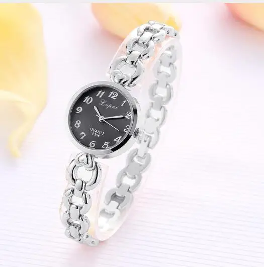 

Watch relogio masculino Fashion Ladies Women Unisex Stainless Steel Rhinestone Quartz Watch Drop ship zegarek damski 2019