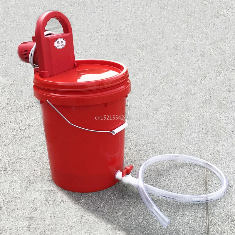 

Portable 20L Plastic Washing Timing Machine Clothes Washer Hangable with Prevent Splashing Bucket Fast Wash with 1m Drain 150W