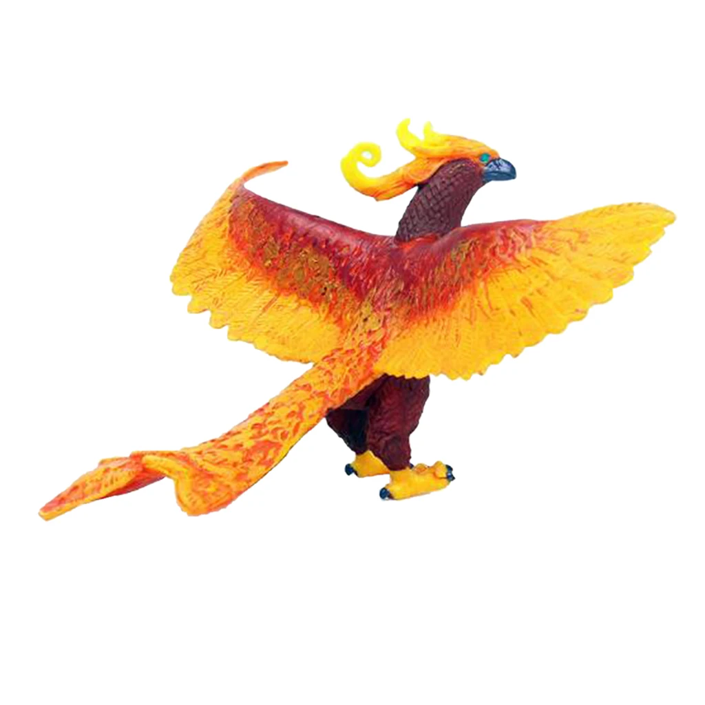 

Chinese Phoenix Bird Model Kids Toy Miniature Figurine Fairy Garden Decor