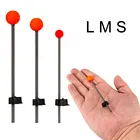 5 шт. миниатюрная удочка для зимней подледной рыбалки, верхний наконечник, передний наконечник, поплавок, индикатор весеннего шара, снасти S M L, рыболовные принадлежности