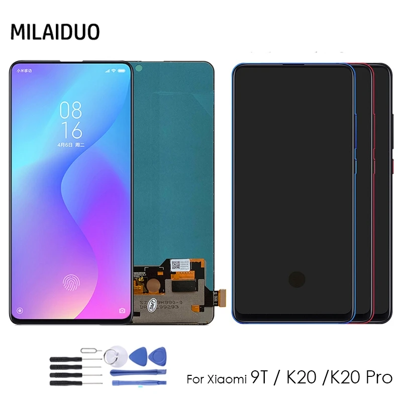 

ЖК-дисплей 6,39 дюйма AMOLED / TFT для Xiaomi Mi 9T / 9T Pro Mi9T Redmi K20/ K20 Pro, ЖК-экран, сенсорный экран, дигитайзер в сборе