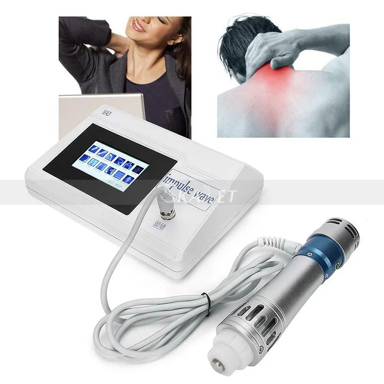 

Portable Physiotherapy Extracorporeal Shock Wave ED Treatment and Relieve Muscle Pain Massage Tools