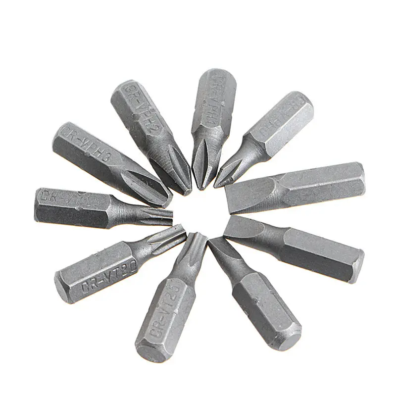 

Alloy Steel Screwdriver Bits Magnetic Precision T15 T25 Torx Bits 25mm