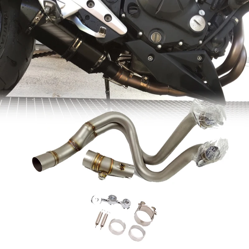 Глушитель выхлопной трубы для Kawasaki ER6N ER6F Ninja 650 2012 2013 2014 2015 2016|Выхлопные и системы| |