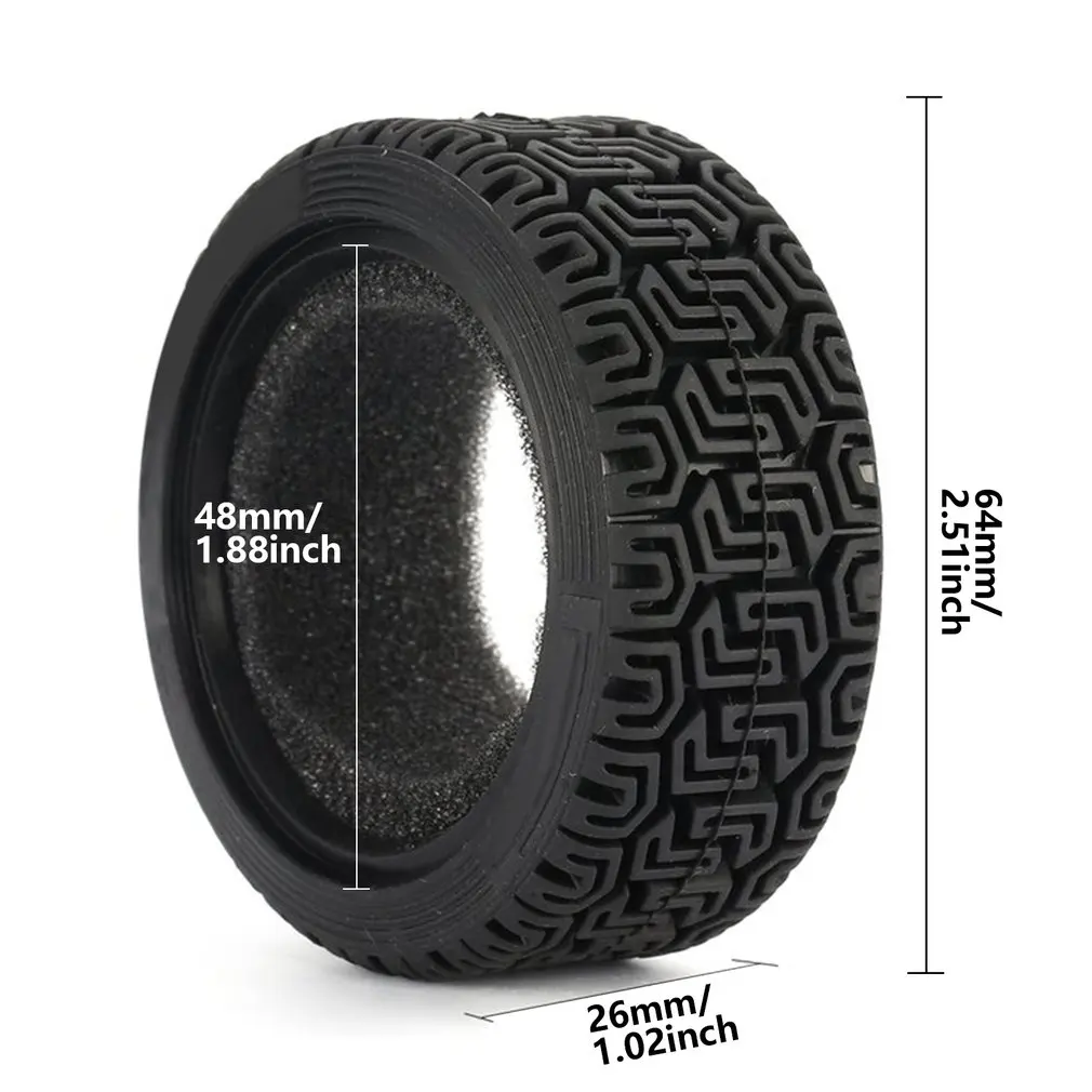 4 шт. AX-8014 1/10 среднее зерно Дрифт RC на дороге автомобильная шина резиновая